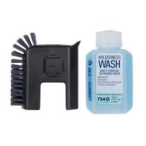 Pot Scrubber & Soap Bottle