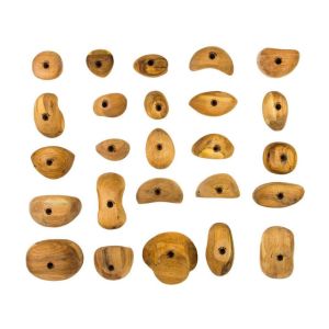 Wood Grips Climbing Holds - 25 Pack